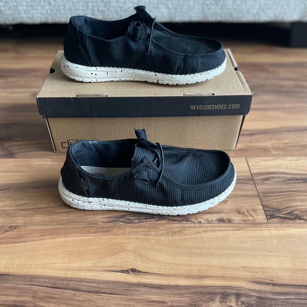 Hey Dude Wendy Black Shoes